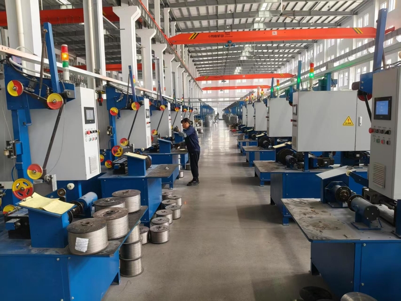 Taizhou Suyang Stainless Steel Wire Rope  Co., Ltd. manufacturer production line