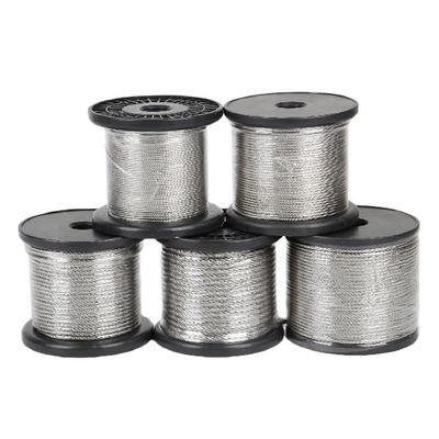 Industry Steel Wire Rope Cable Nonmagnetic Rope 1*7 0.3mm