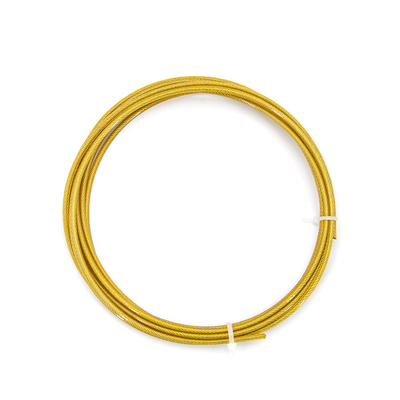 TSHS 1.5mm Reusable 1x19 Stainless Steel Wire Rope Coated With PU