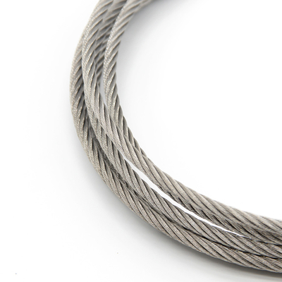 0.35mm 316 Stainless Steel Wire Rope High Tension For Industry 1 X 7 Wire Rope