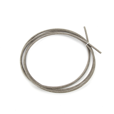 1.5mm - 2.5mm 7x7 Stainless Steel Wire Rope Flexible And Firm