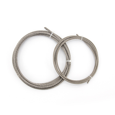 7*7 0.5mm - 1mm Ss 304 Invisible Grill Wire Rope  High Quality Grille Material