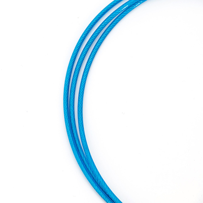 Wiązka z drutu ze stali nierdzewnej 1x7 0,6 mm - 2 mm powlekana PU do mocowania