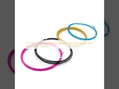 1*9 1Mm 304 hoogspanningsdraad van roestvrij staal met PVC-nyloncoating